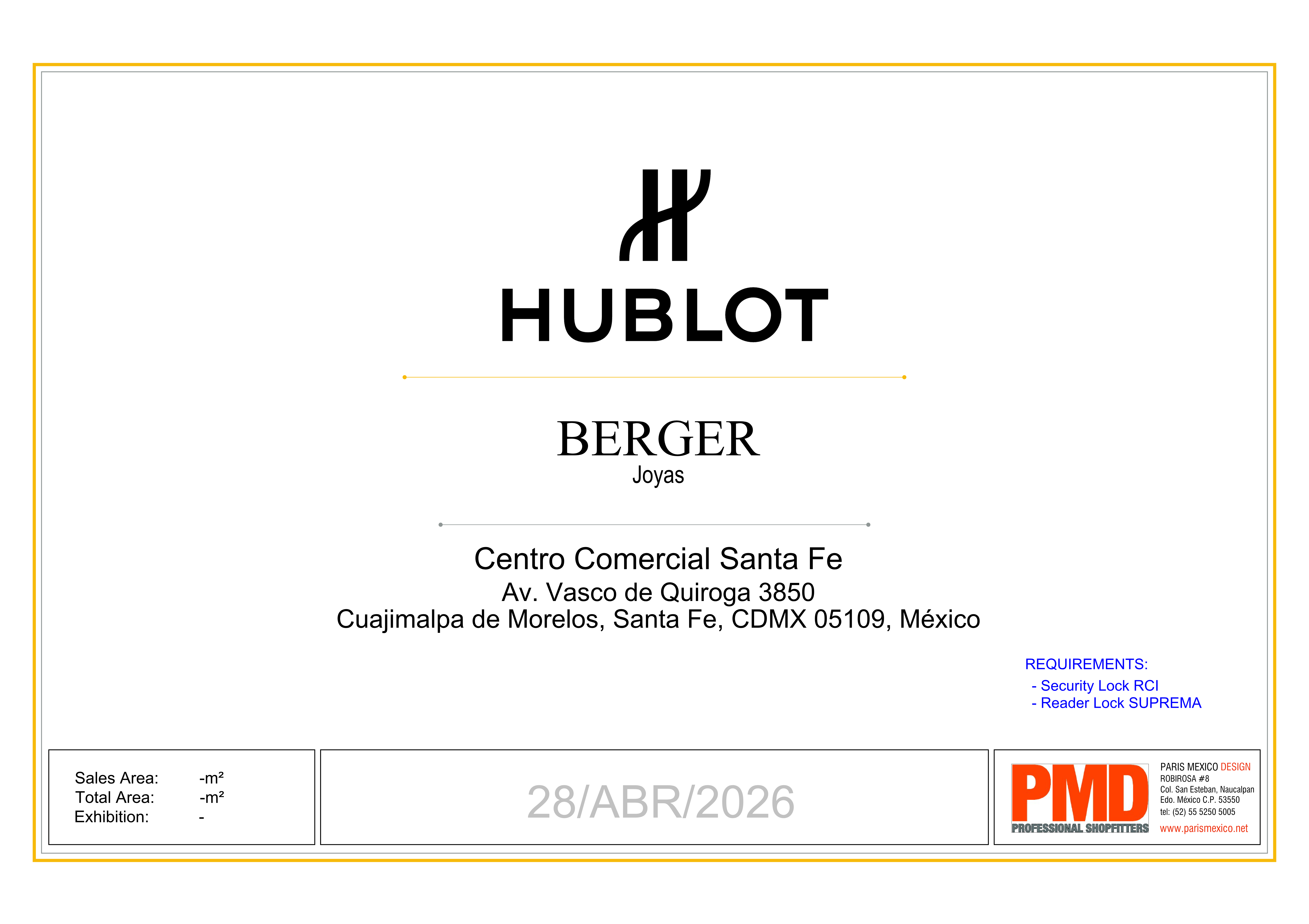 SD - Sis Hublot Berger Santa Fe 28 04 2026 — pág. 1